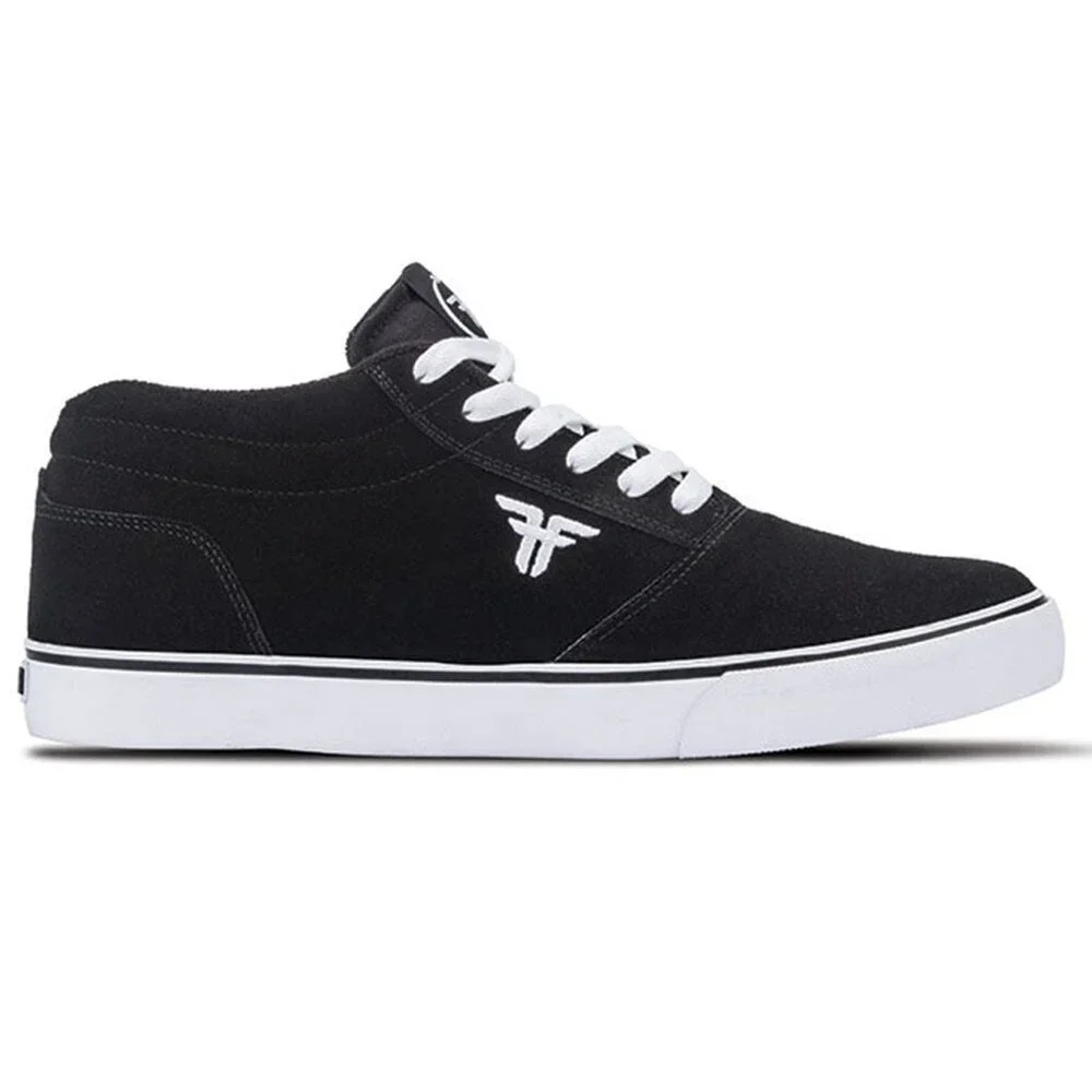 Fallen DOA Black Suede Skate Shoes Men 12 / 46 EU Streetwear Skateboard‎ Grunge